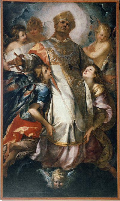 Saint Charles Borromée en gloire - Giulio Cesare Procaccini