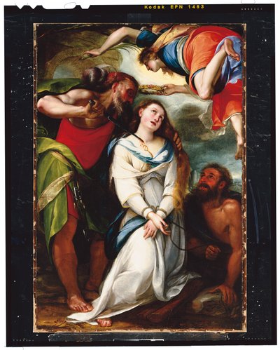 Le martyre de Sainte Agnès - Giulio Cesare Procaccini