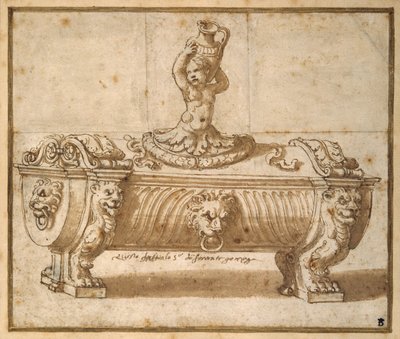 Conception pour une boîte de friandises - Giulio Romano