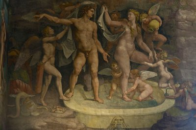 Détail de fresque de la Chambre d