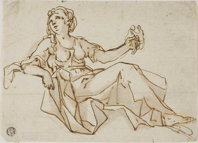 Figure allégorique de la tempérance - Giuseppe Antonio Caccioli