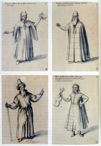 Costume pour figures classiques, XVIe siècle - Giuseppe Arcimboldi