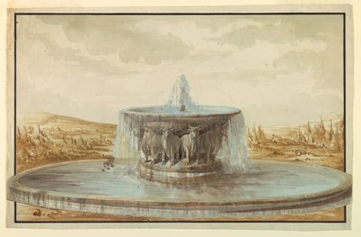 Design pour une fontaine - Giuseppe Barberi