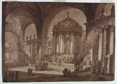 Décor de scène, Temple de l
