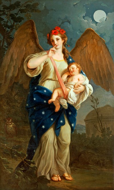 Allégorie de la Nuit, vers 1768 - Giuseppe Bonito