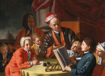 La leçon - Giuseppe Bonito