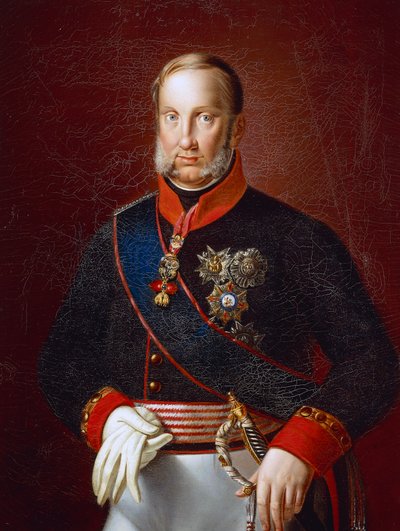 Portrait de François Ier des Deux-Siciles - Giuseppe Cammarano