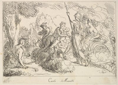 Dieux et Déesses dans un paysage, 1740-1802 - Giuseppe Canale