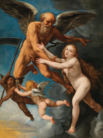 Le Temps enlevant la Vérité, vers 1630 - Giuseppe Cesari