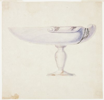 Coquillage violet sur pied - Giuseppe Grisoni