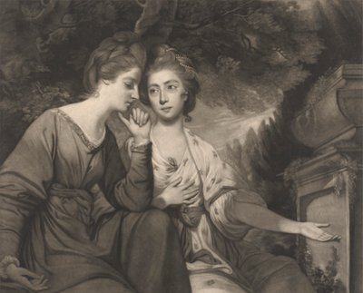 Mme Harriet Bouverie et Mme Frances Ann Crewe - Giuseppe Marchi