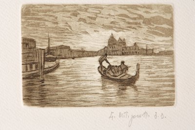 Le Gondolier - Giuseppe Miti Zanetti