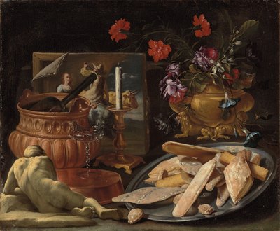 Allégorie des cinq sens - Giuseppe Recco