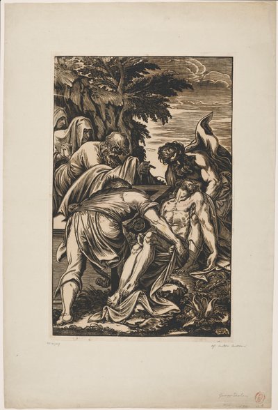 La Mise au tombeau du Christ - Giuseppe Scolari