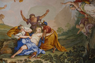 Représentations du mythe de Diane, par Domenico et Giuseppe Valeriani, fresque - Giuseppe and Valeriani Domenico Valeriani
