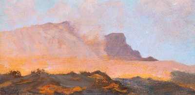 Fumerolle du mont Vésuve, vers 1871, par Giuseppe De Nittis - Giuseppe or Joseph de Nittis