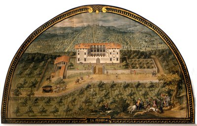 Villa "La Peggio" par Giusto Utens - Giusto Utens