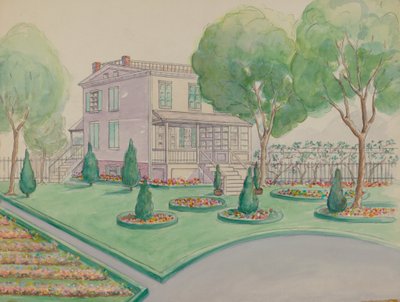 Domaine de Caster, c. 1936 - Gladys Cook