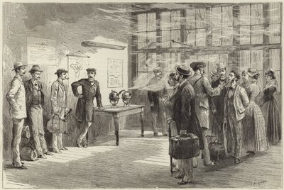 Le choléra en Europe (gravure) - Godefroy Durand
