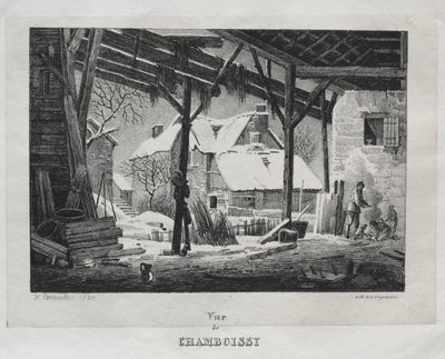 Vue de Chamboissy - Godefroy Engelmann