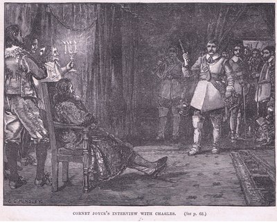 Entrevue du cornet Joyce avec Charles Ier en 1647 - Godfrey C. Hindley