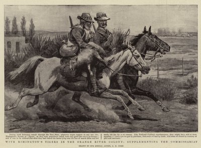 Avec les Tigres de Rimington dans la colonie de la rivière Orange, en supplément du commissariat - Godfrey Douglas Giles