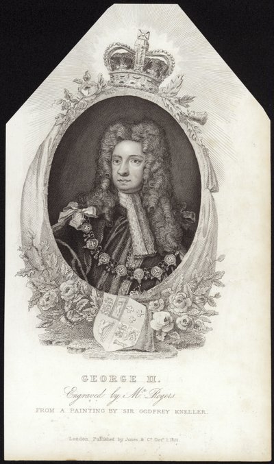 Le roi George II de Grande-Bretagne et d