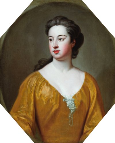 Portrait de Lady Catherine Seymour (huile sur toile) - Godfrey Kneller
