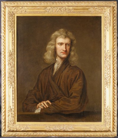 Portrait de Sir Isaac Newton - Godfrey Kneller