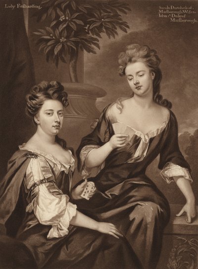 Sarah Duchesse de Marlborough et Lady Fitzharding - Godfrey Kneller