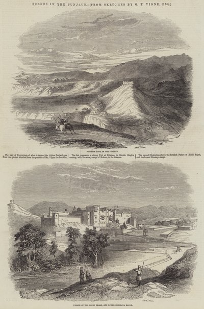 Scènes au Pendjab - Godfrey Thomas Vigne
