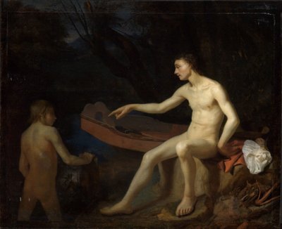 Les deux baigneuses - Godfried Schalcken