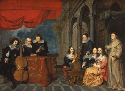Portrait de la famille Duarte - Gonzales Coques
