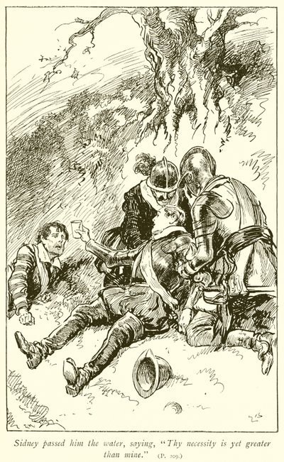 Mort de Sir Philip Sidney - Gordon Frederick Browne