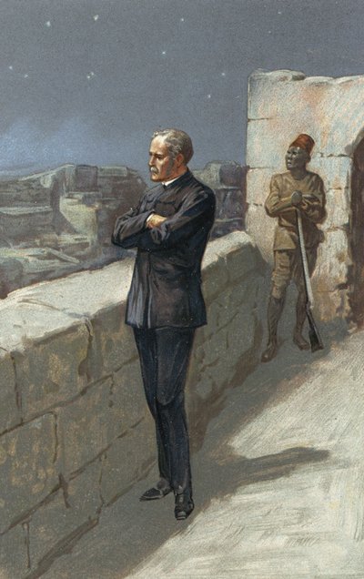 Le général Gordon à Khartoum, attendant l