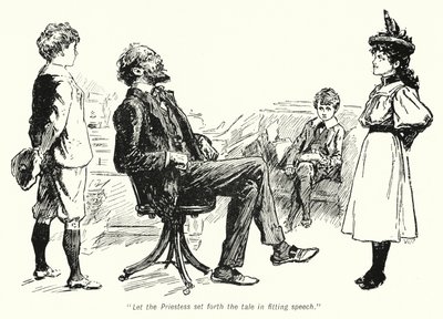 Illustration pour The Story of the Treasure Seekers par E Nesbit - Gordon Frederick Browne