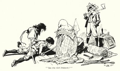 Illustration pour The Story of the Treasure Seekers par E. Nesbit - Gordon Frederick Browne
