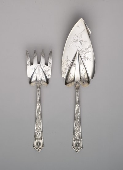 Pelle à poisson et fourchette - Gorham Manufacturing Company