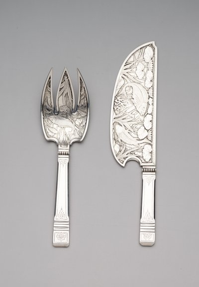 Pelle à poisson et fourchette - Gorham Manufacturing Company