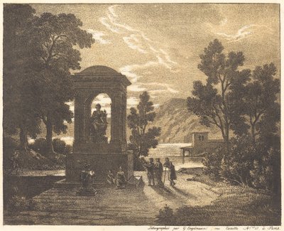 Paysage classique - Gottfried Engelmann
