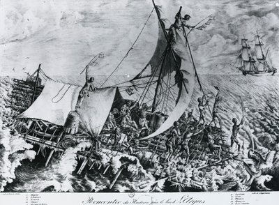 Naufrage de la Frégate Méduse (2 juillet) - Gottfried or Godefroy Engelmann