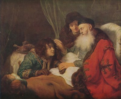 Isaac bénissant Jacob - Govaert Flinck
