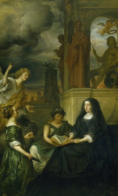 Allégorie sur la mémoire de Frederik Hendrik (1584-1647), Prince d