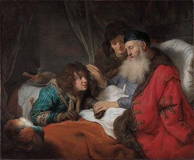 Isaac bénit Jacob - Govert Flinck