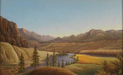 Vue du lac Okanagan, Colombie-Britannique - Grafton Tyler Brown