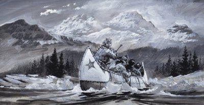 Alexander Mackenzie (1764-1820) (gouache sur papier) - Graham Coton
