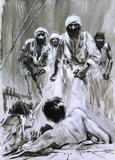 En 1931, un Américain du nom de William Robinson a été enlevé par des pirates - Graham Coton