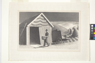 Temps de semence et récolte - Grant Wood