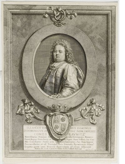 Dominicus Andreas Kaunitz - Gérard Edelinck
