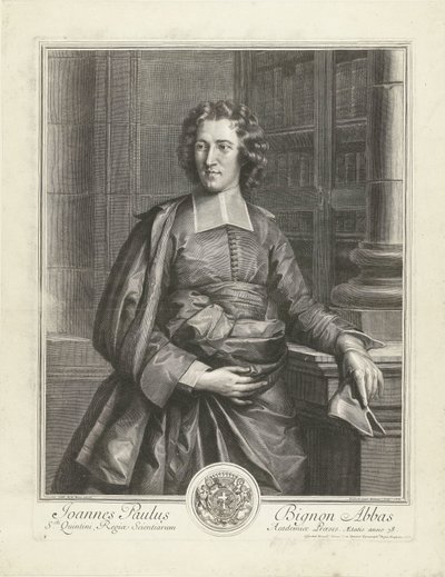 Portrait de Jean Paul Bignon - Gérard Edelinck